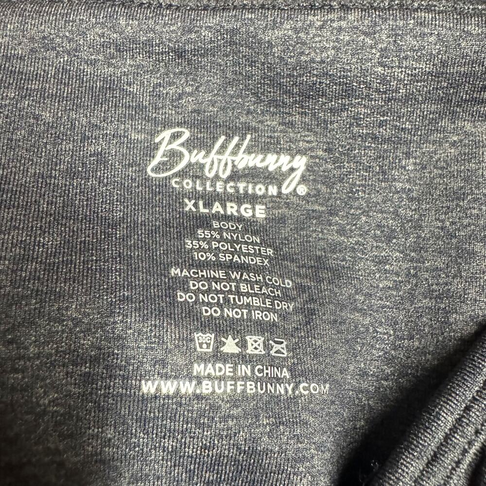 Buffbunny Shape Seamless Bodysuit Sleeveless Charcoal Gray XL - Picture 6 of 6